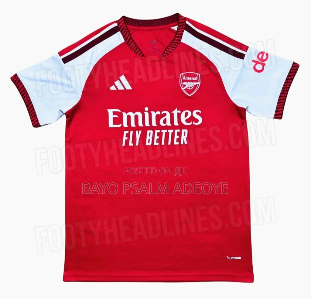 Arsenal 2026/27 Jerseys (Home/Away/3rd)