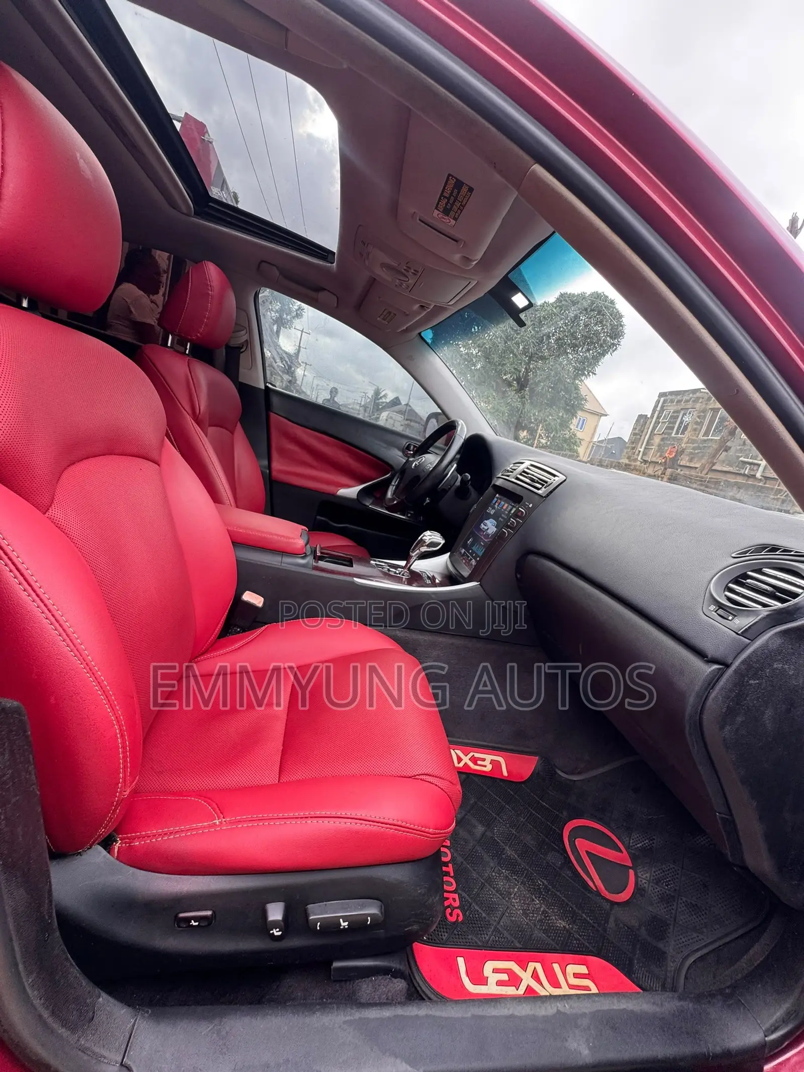 Lexus IS 250 2008 Red
