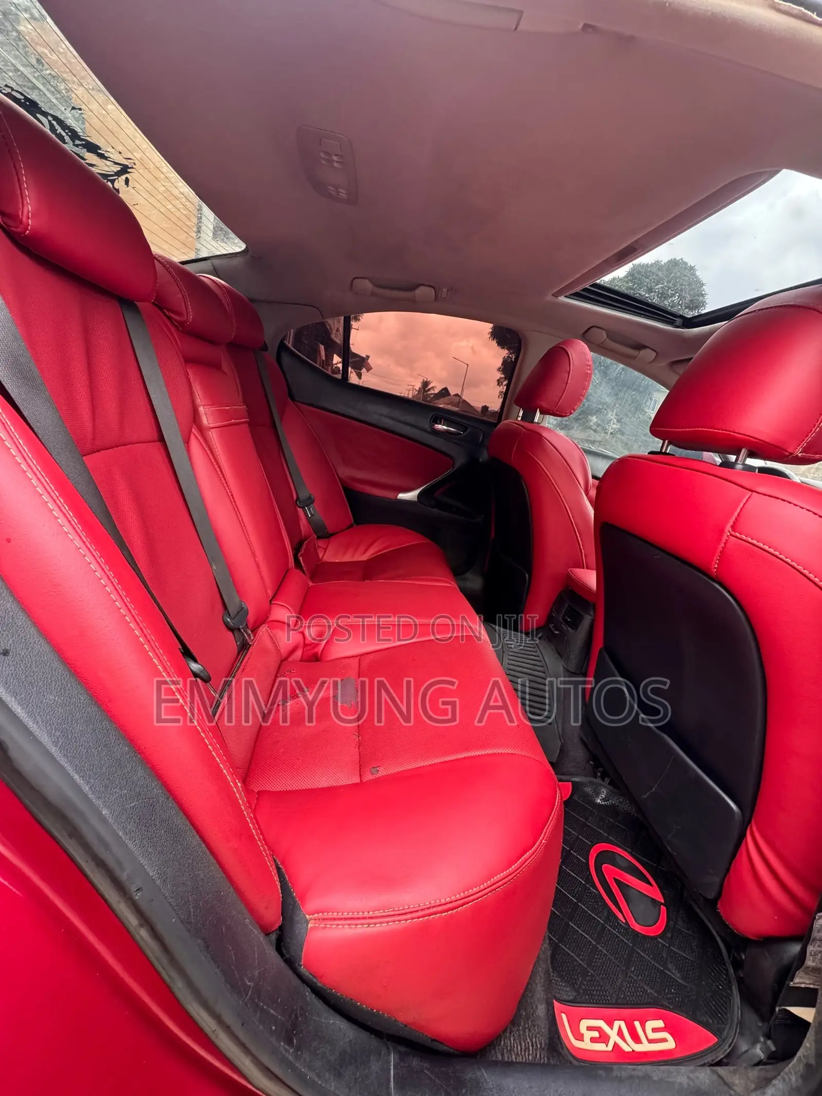 Lexus IS 250 2008 Red
