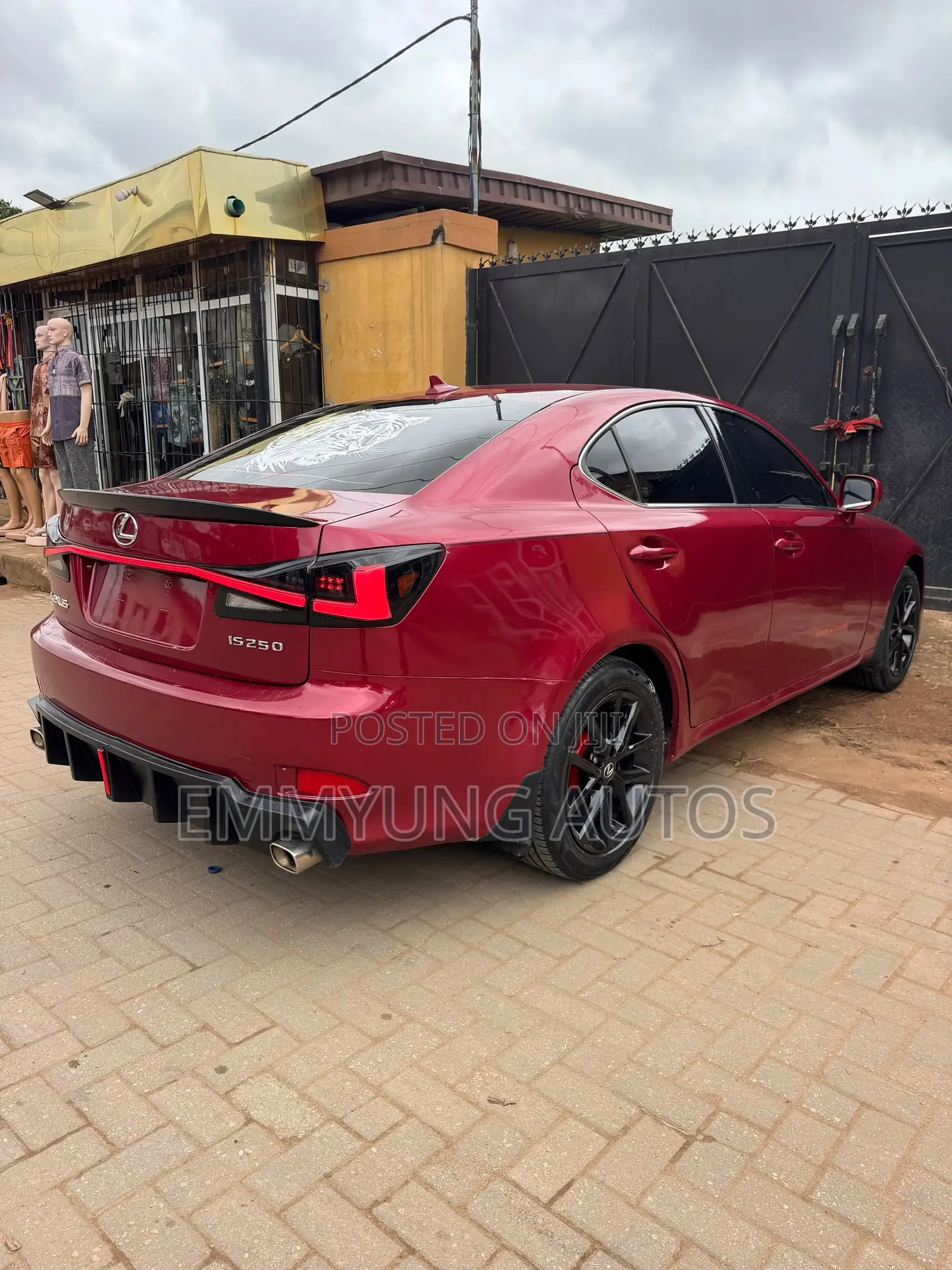 Lexus IS 250 2008 Red