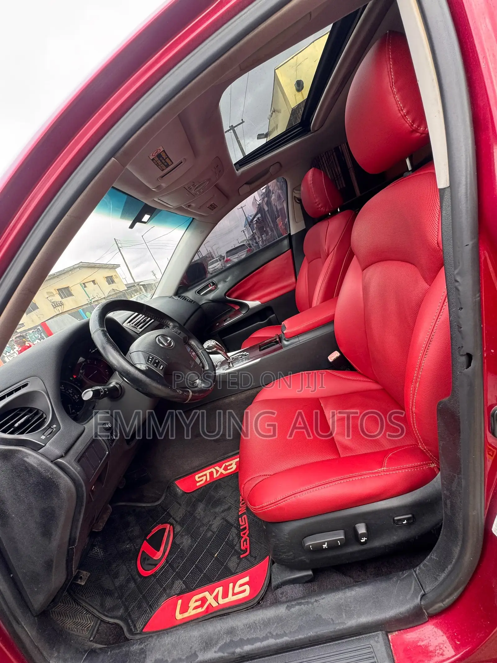 Lexus IS 250 2008 Red