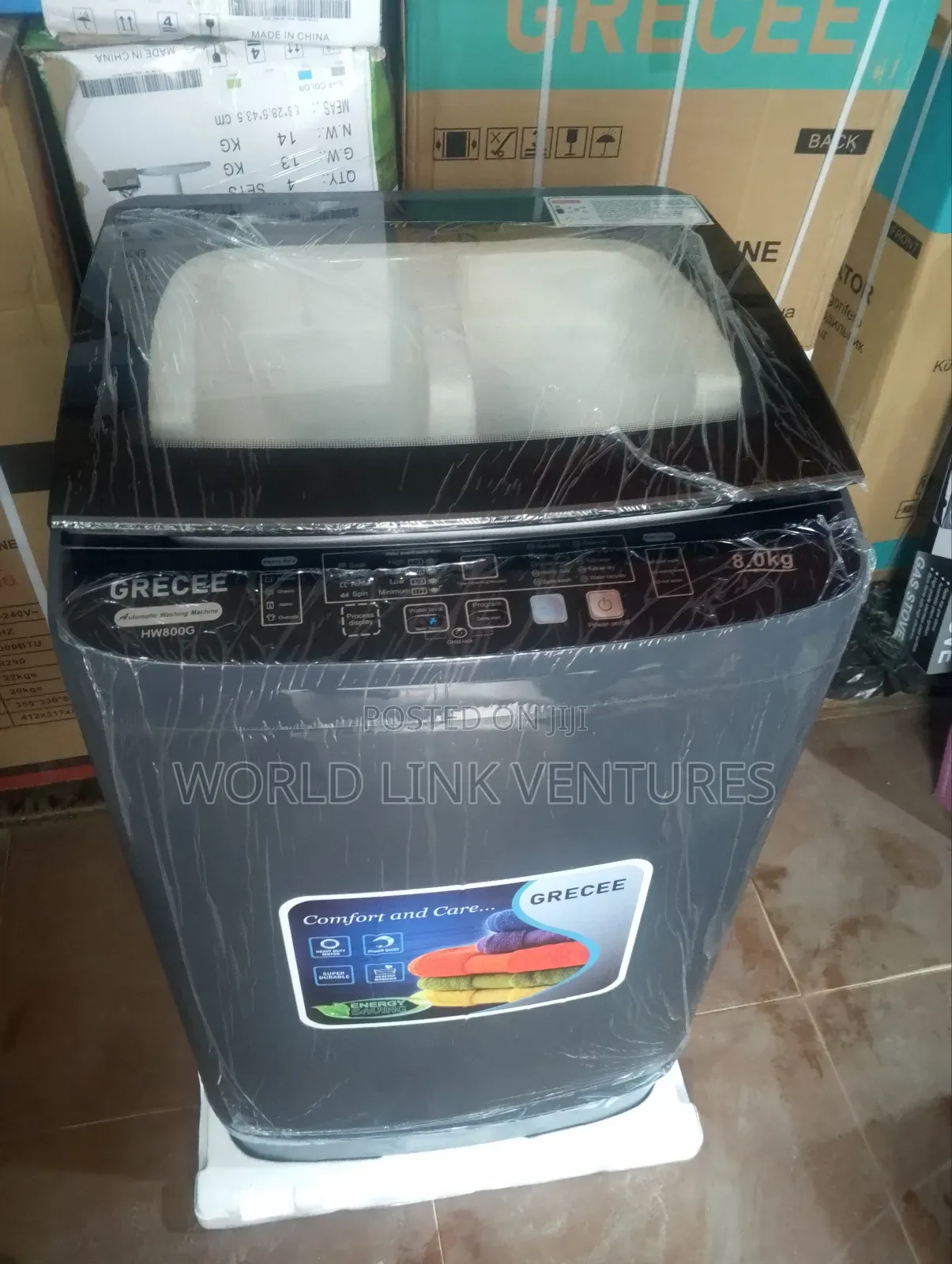 Grecee Automatic Washing Machine Top Loader, Easy to Uprate