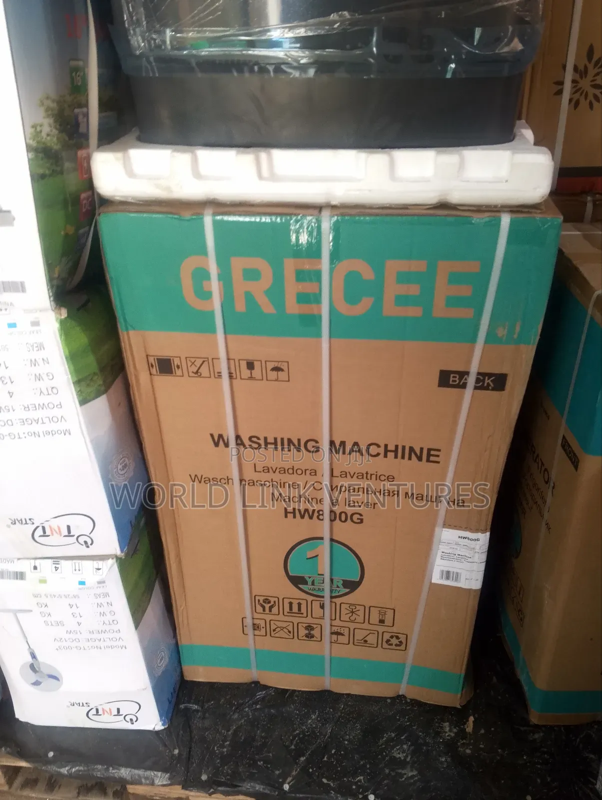 Grecee Automatic Washing Machine Top Loader, Easy to Uprate