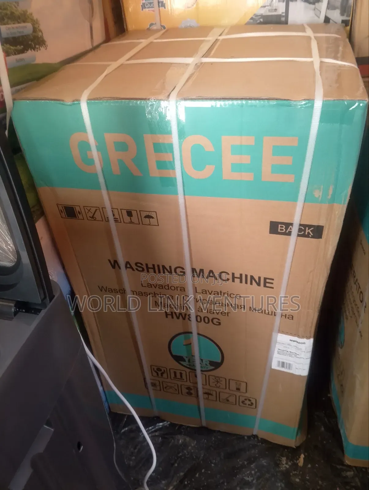 Grecee Automatic Washing Machine Top Loader, Easy to Uprate