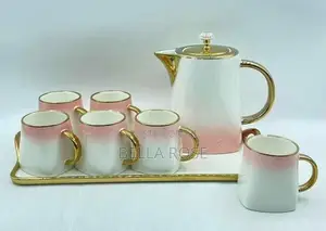 Luxury Tea Pot and Cup With Tray