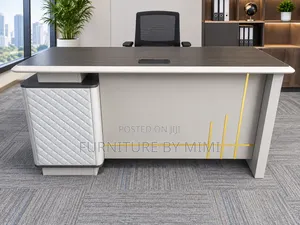 Luxury 1.4m Executive Office Desk With Drawers – Premium Furniture.
