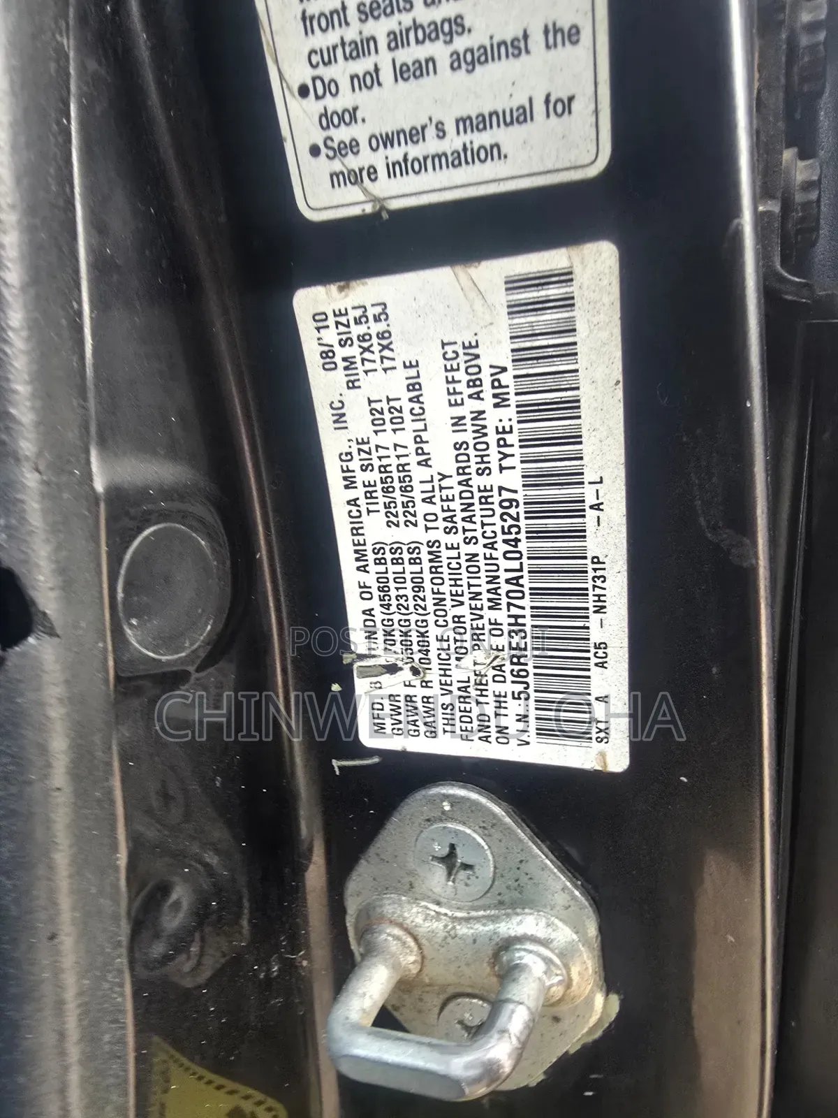 Honda CR-V 2011 Black