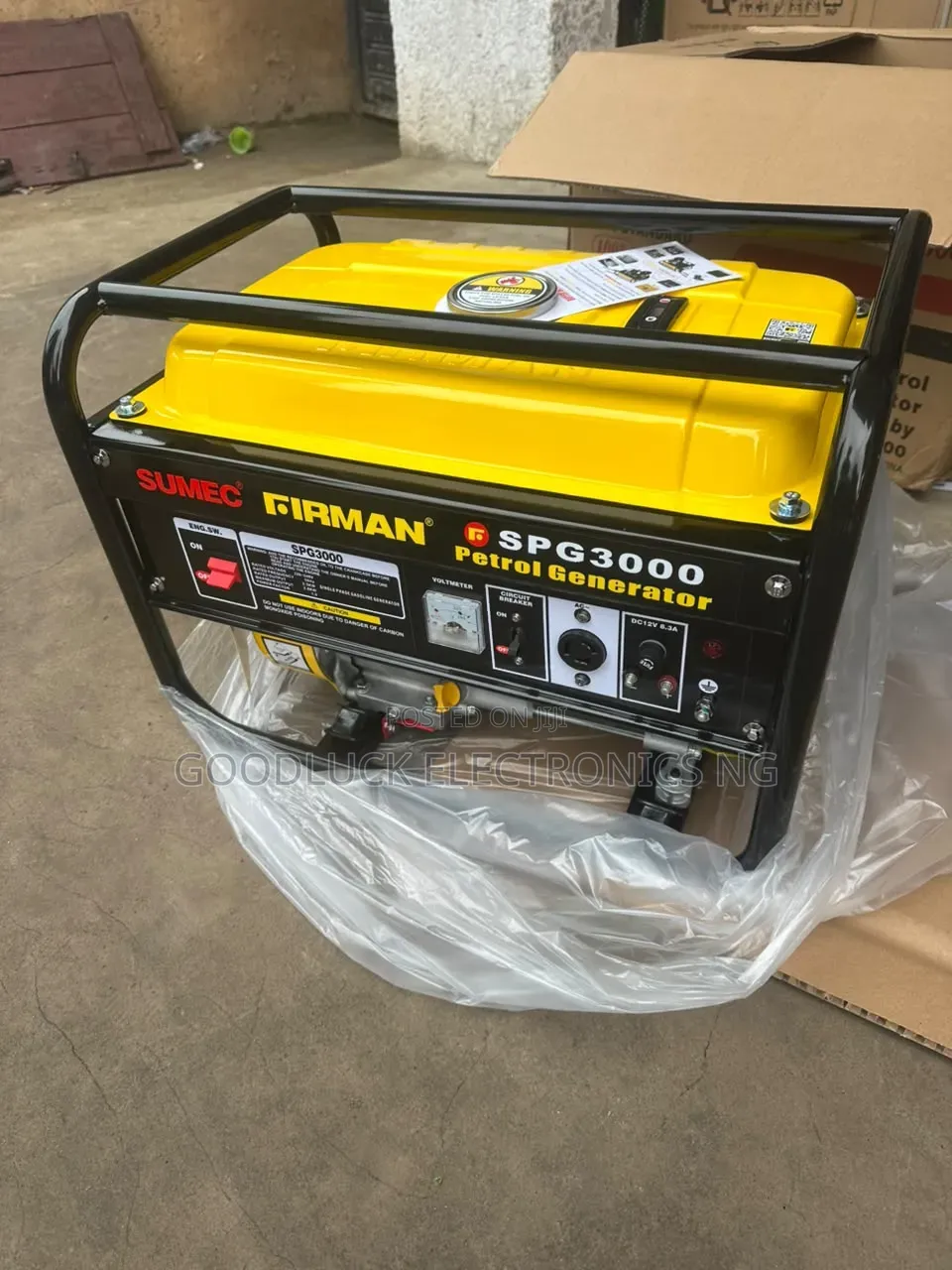 SPG3000 Sumec Fireman 2.5kva Generator Copper Coil