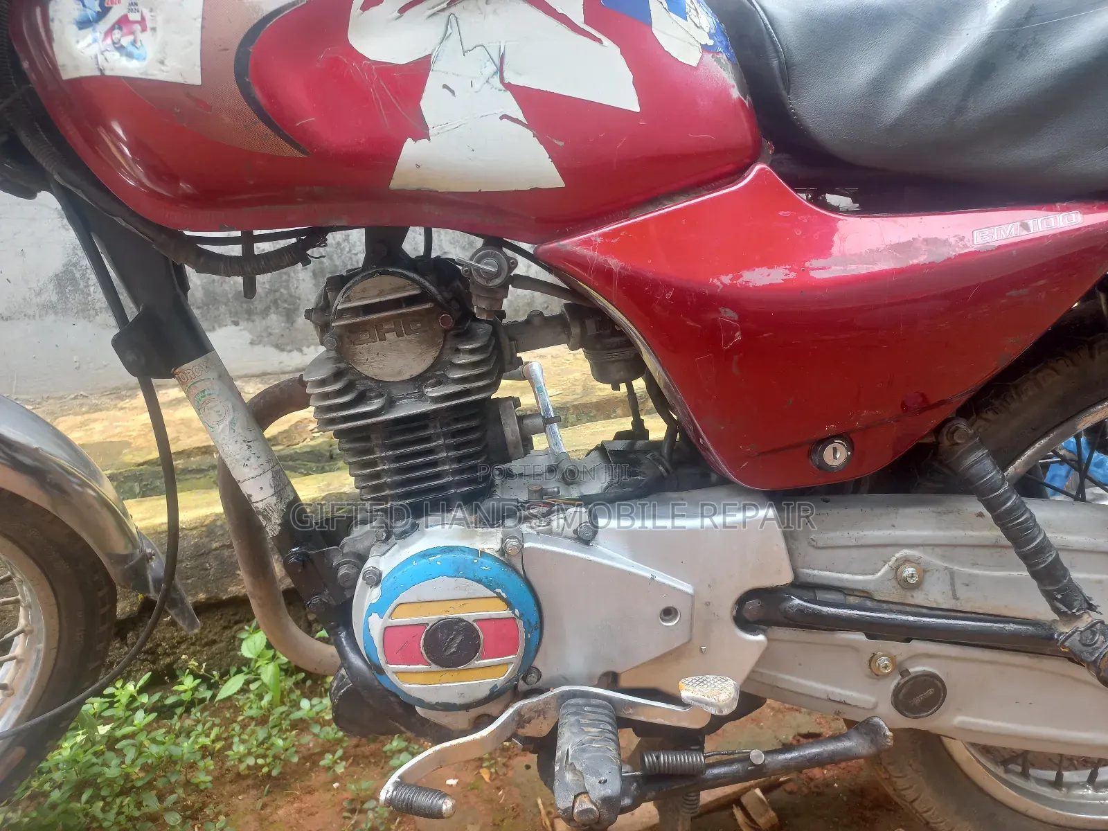 Bajaj Boxer 2021 Red