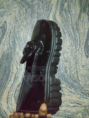 Black Loafers Shoe