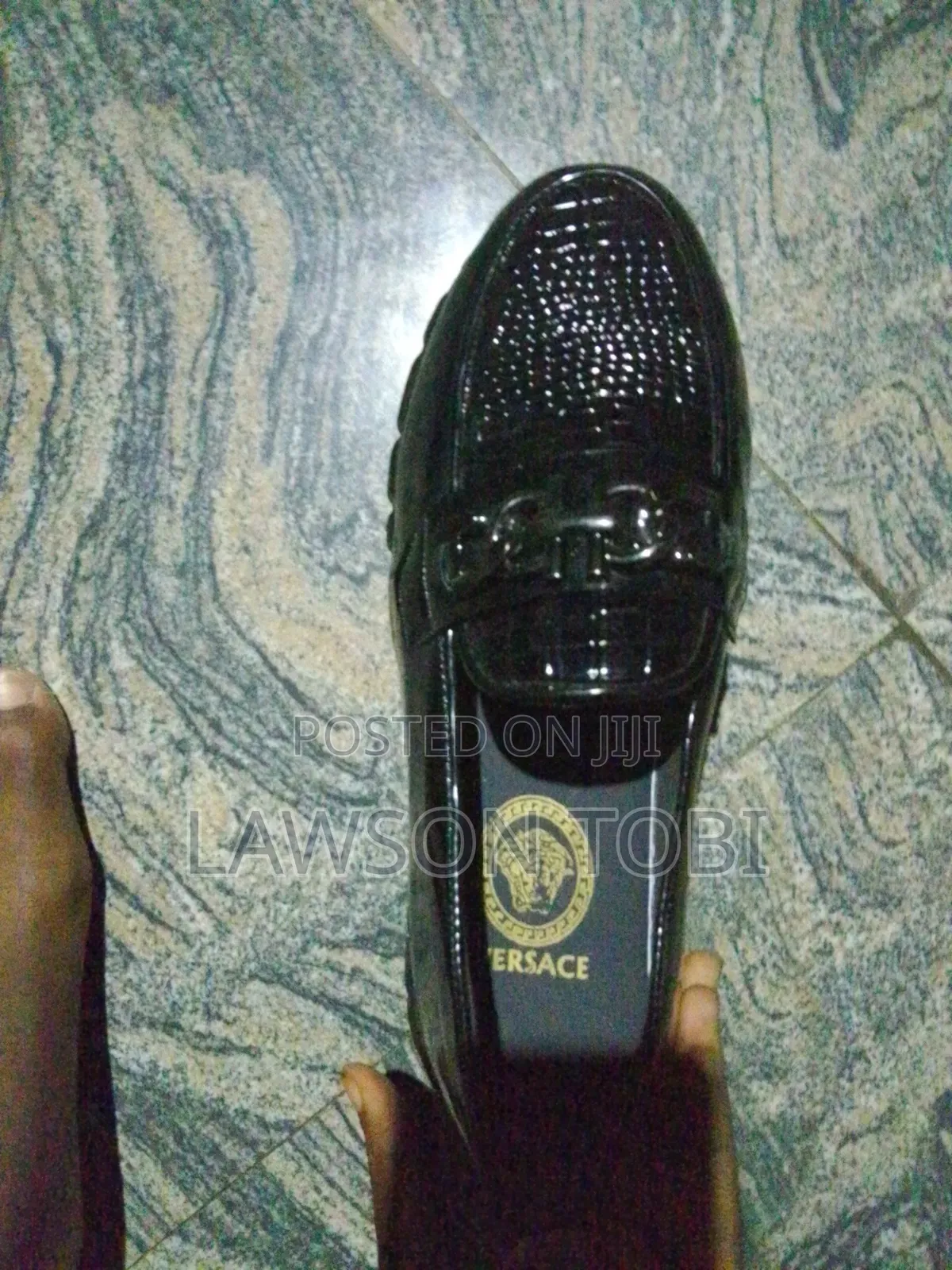 Black Loafers Shoe