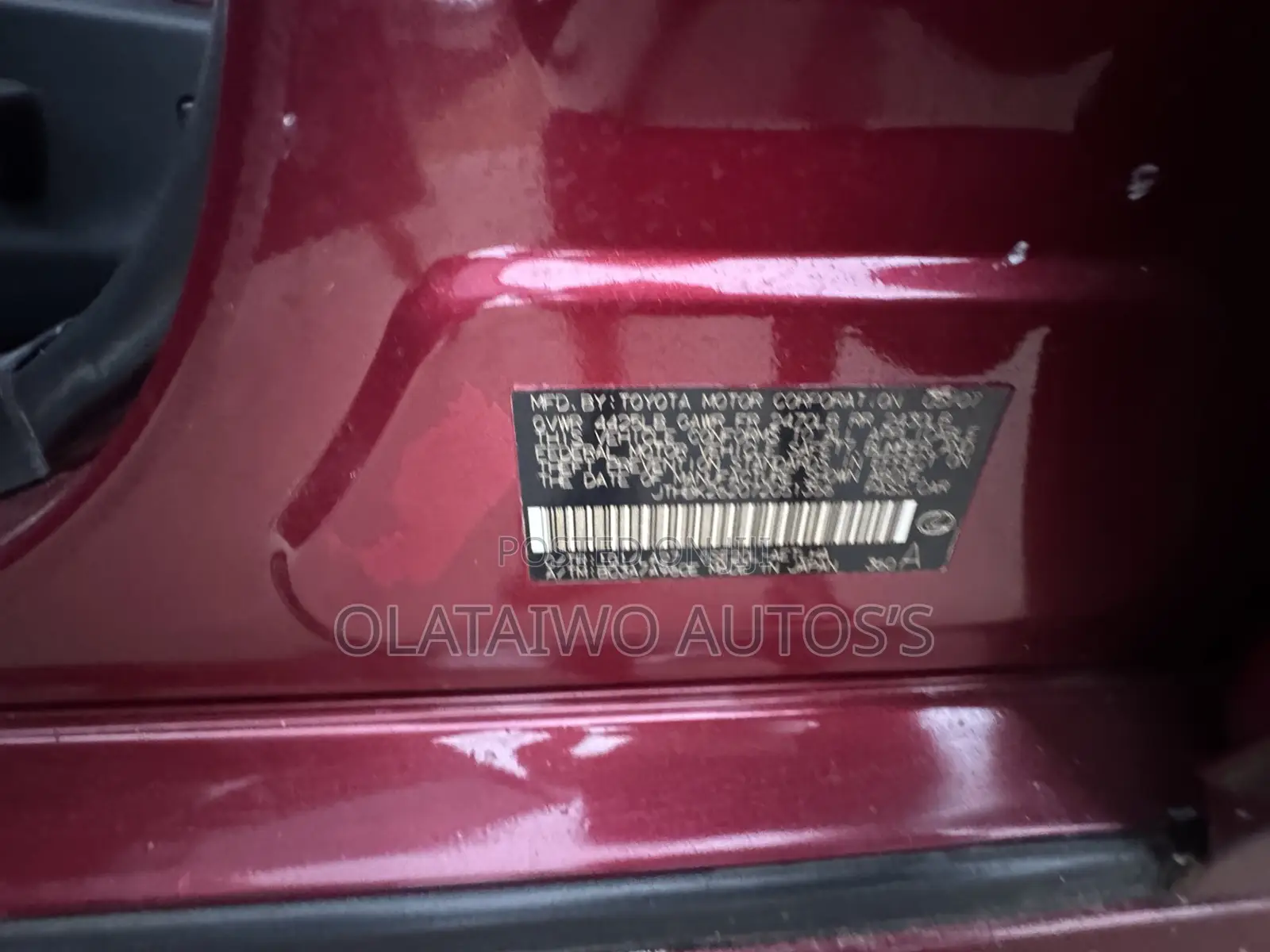 Lexus IS 250 2008 Red