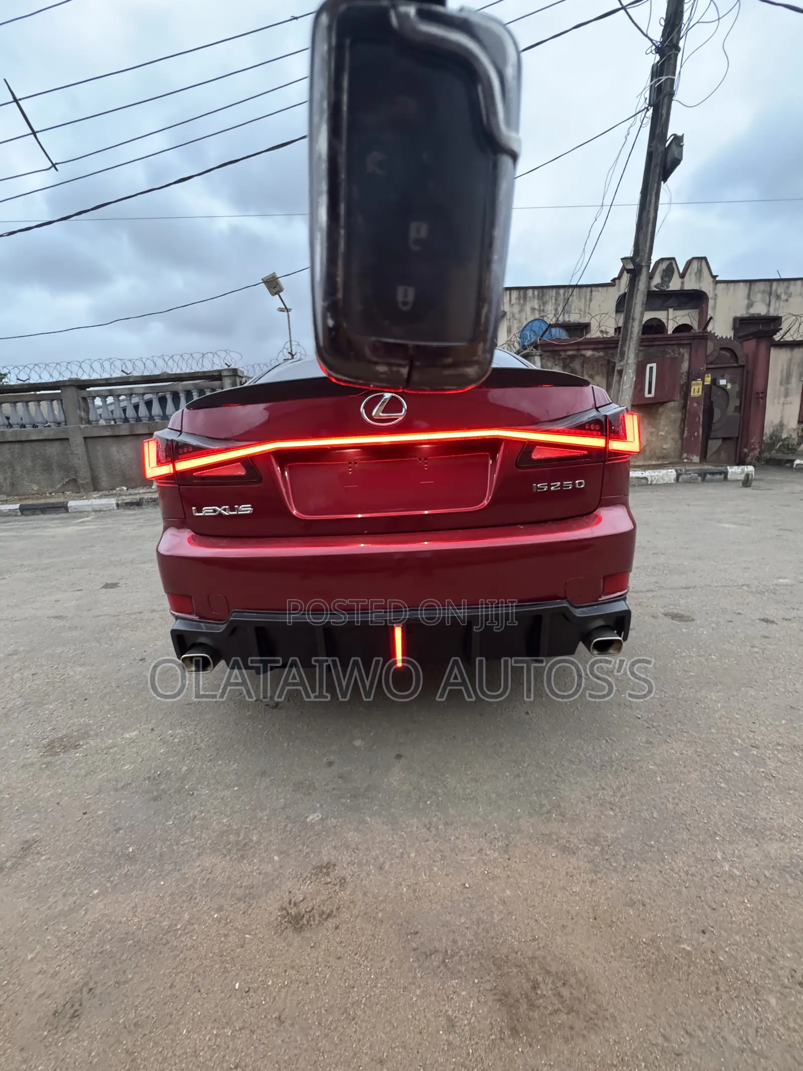 Lexus IS 250 2008 Red
