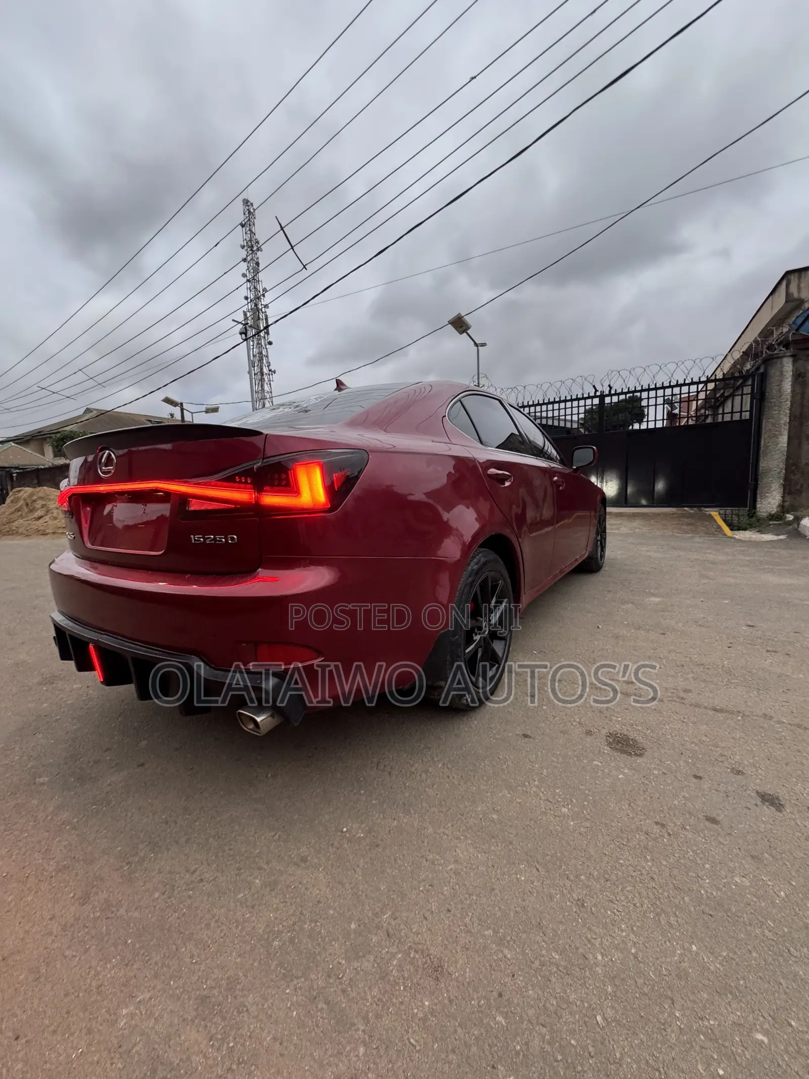 Lexus IS 250 2008 Red