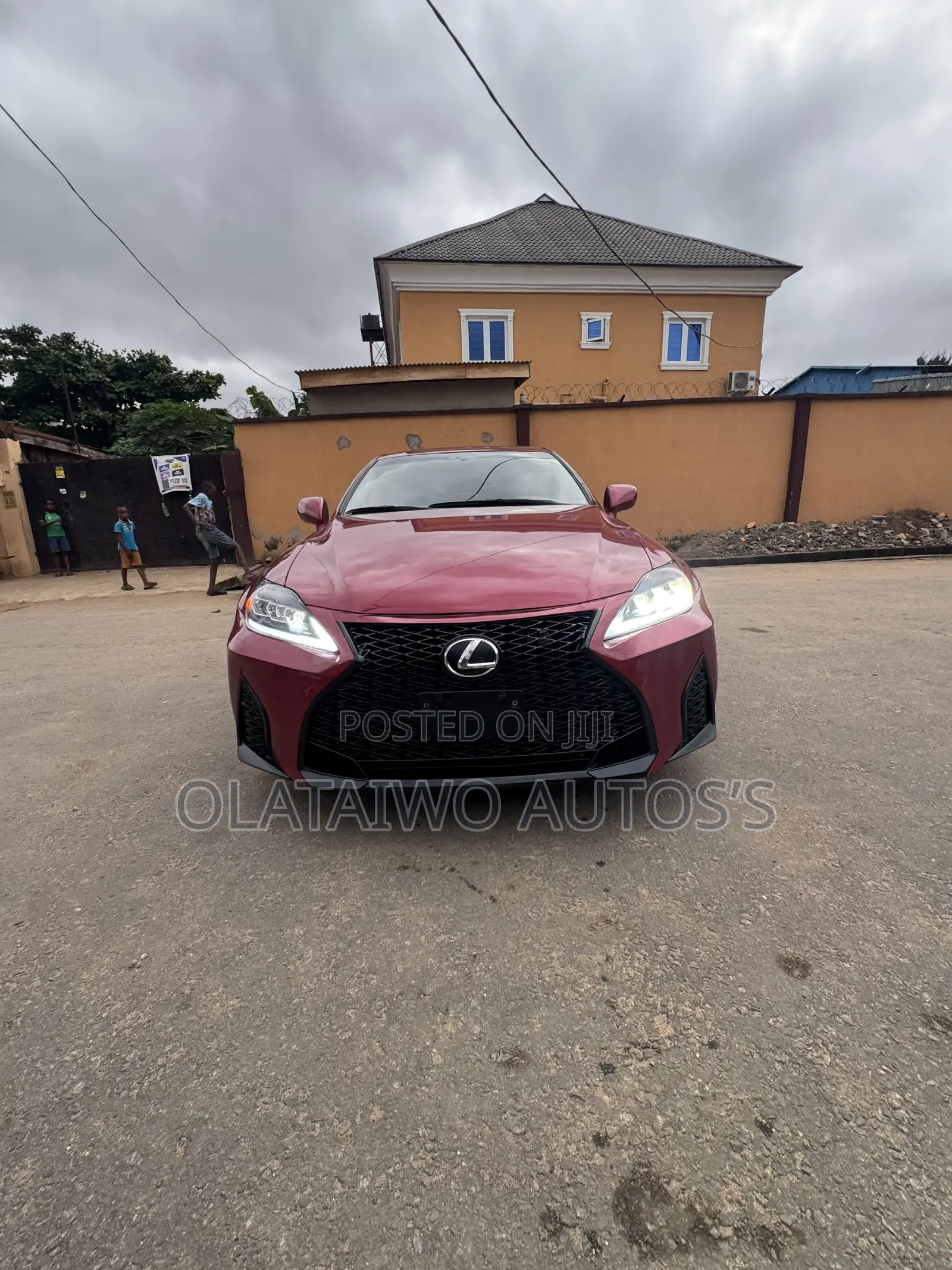 Lexus IS 250 2008 Red