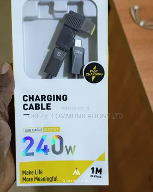 USB-C to Laptop Cable; Charge Laptop With Powerbank of 65w Upward