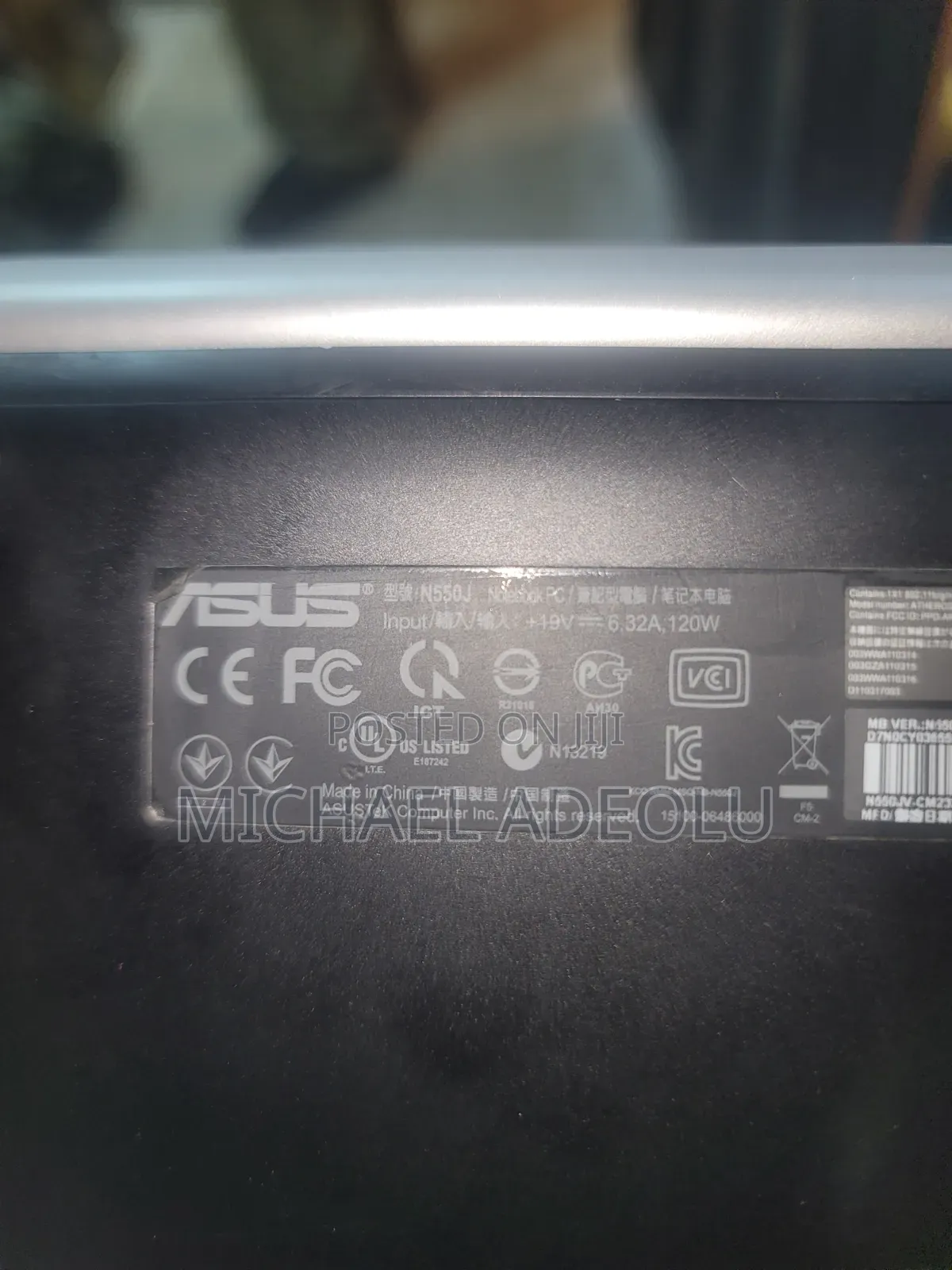 Laptop Asus N550JK 16GB Intel Core i7 HDD 1T