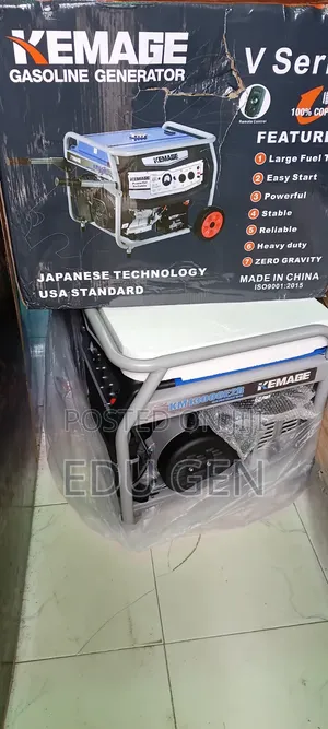 Kemage 11KVA KM13000E2R Heavy-Duty Generator – 100% Copper Coil