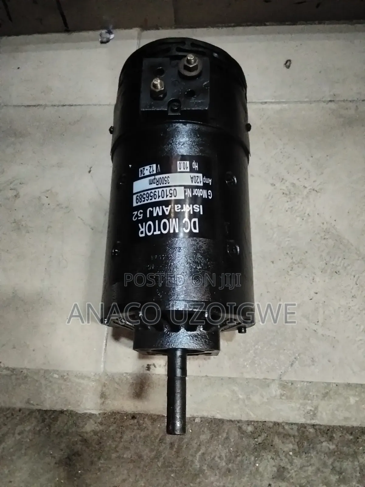 10 HP DC Motor High Speed Tested Ok