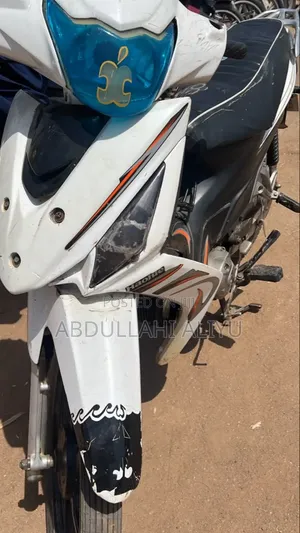 Motorcycle 2025 White