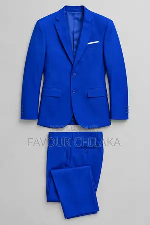 Royal Blue Suit and Trouser for Children Within the Age of 15-17 Years