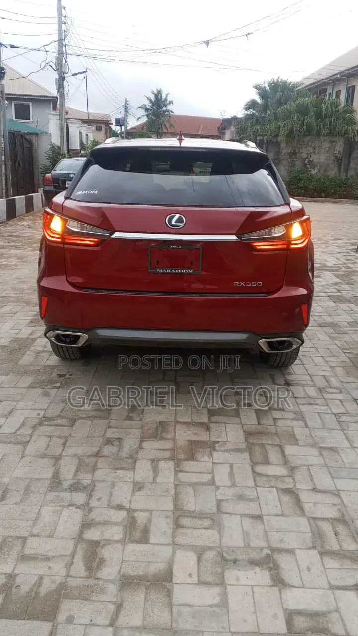 Lexus RX 350 AWD 2017 Red