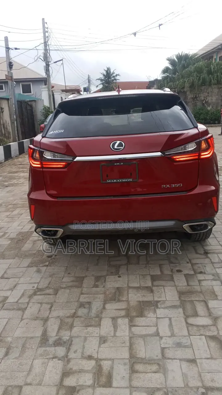 Lexus RX 350 AWD 2017 Red