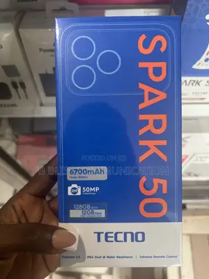 New Tecno Spark 50 128 GB Blue