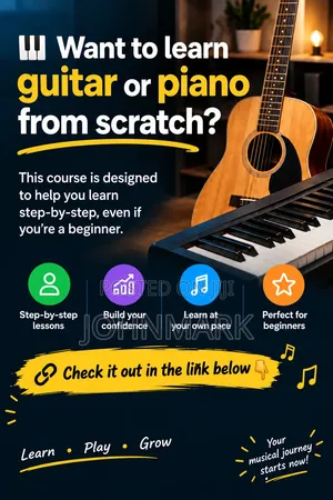 Learn How to Play Piano and Guitar