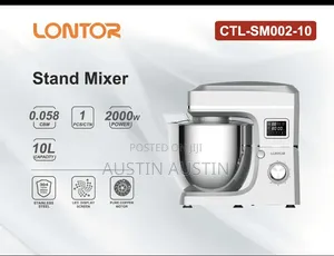 Lontor Cake Flour Mixer 10L With Bowl