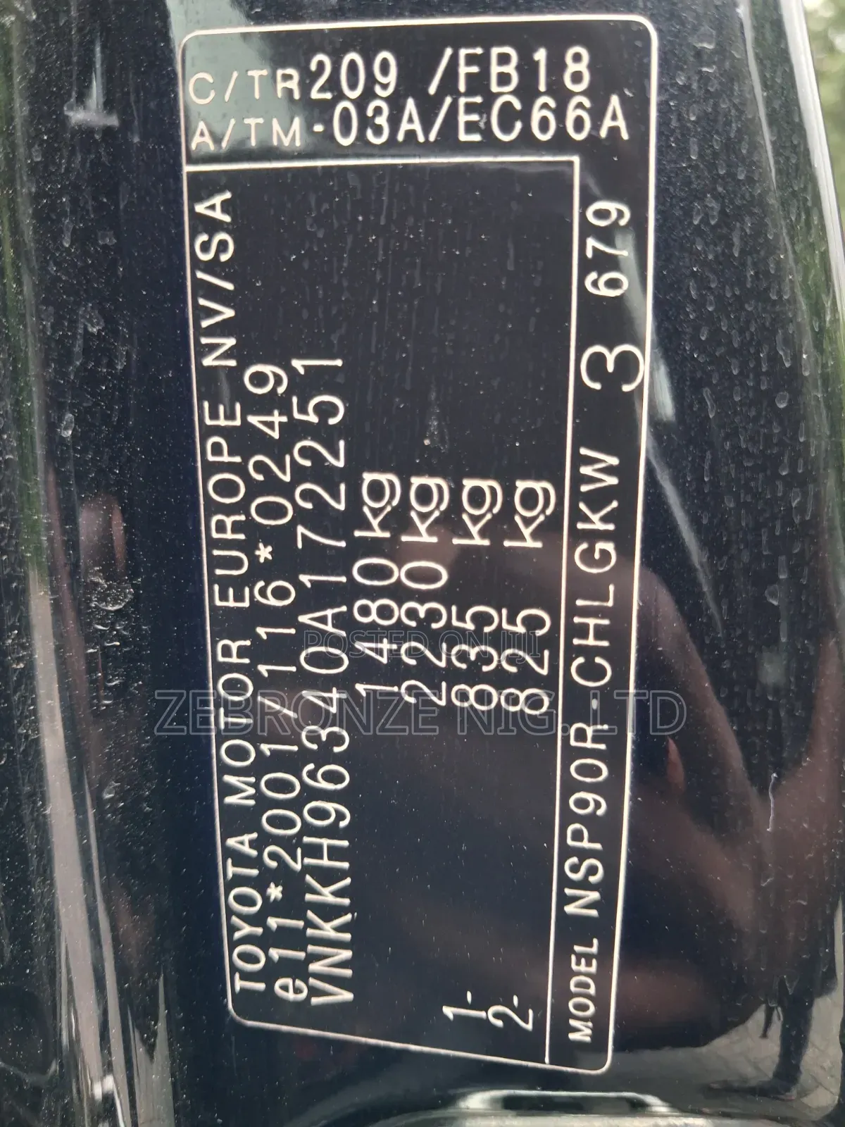 Toyota Yaris 2011 Black