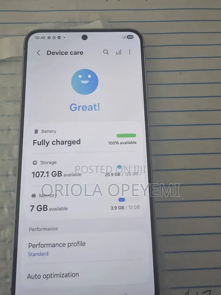 New Samsung Galaxy S25 128 GB Gray