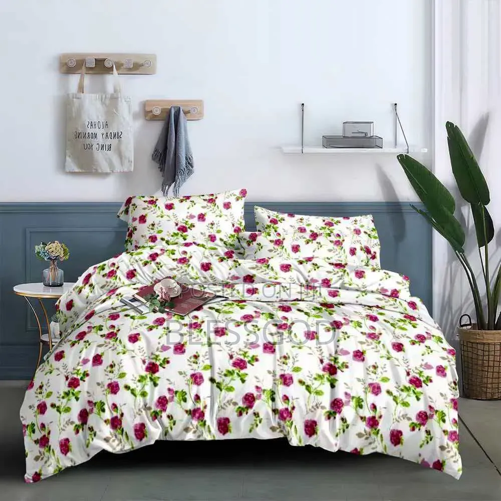 Bedsheets Duvet and Four Pillow Cases