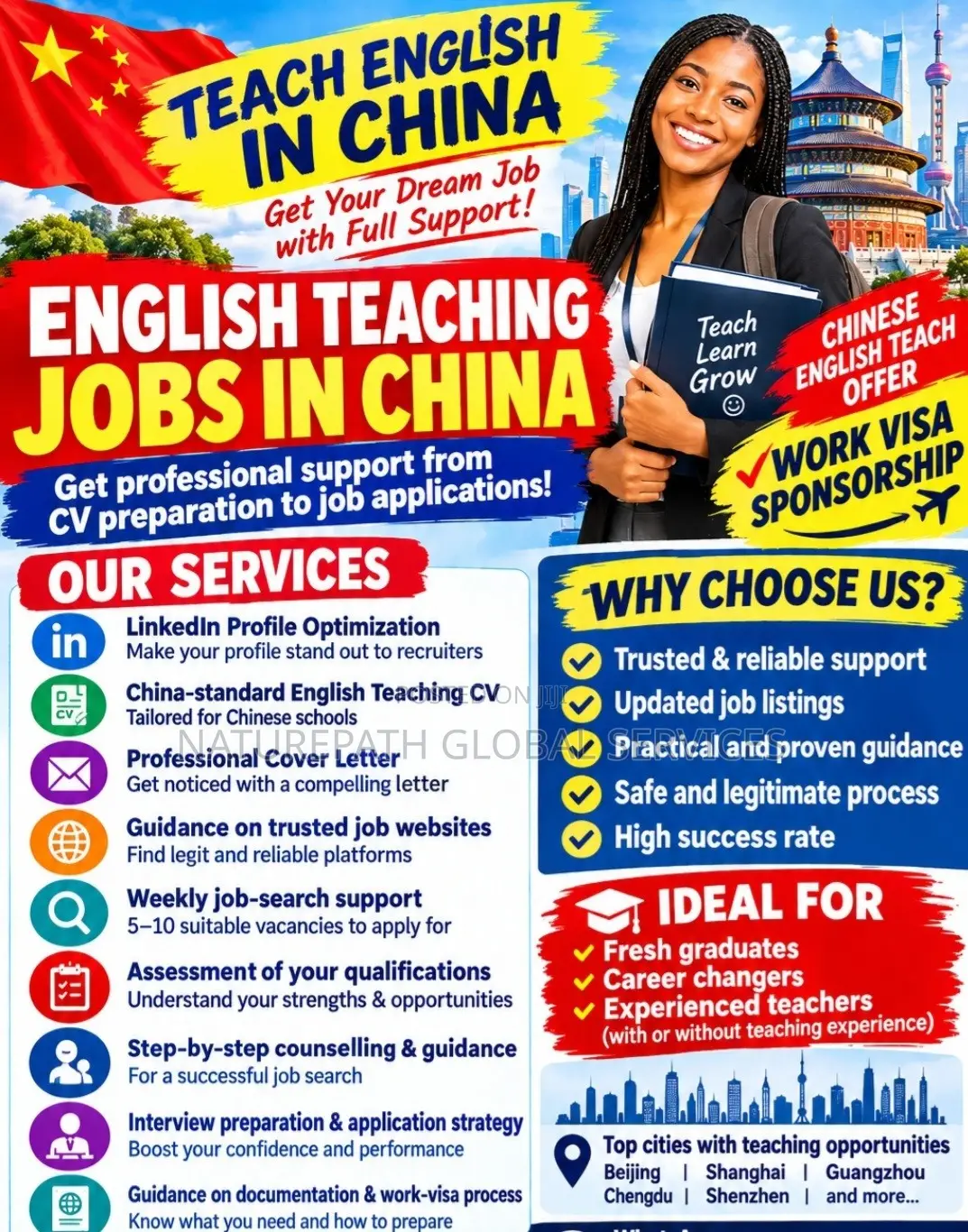 English Teaching Sponsorship Cv