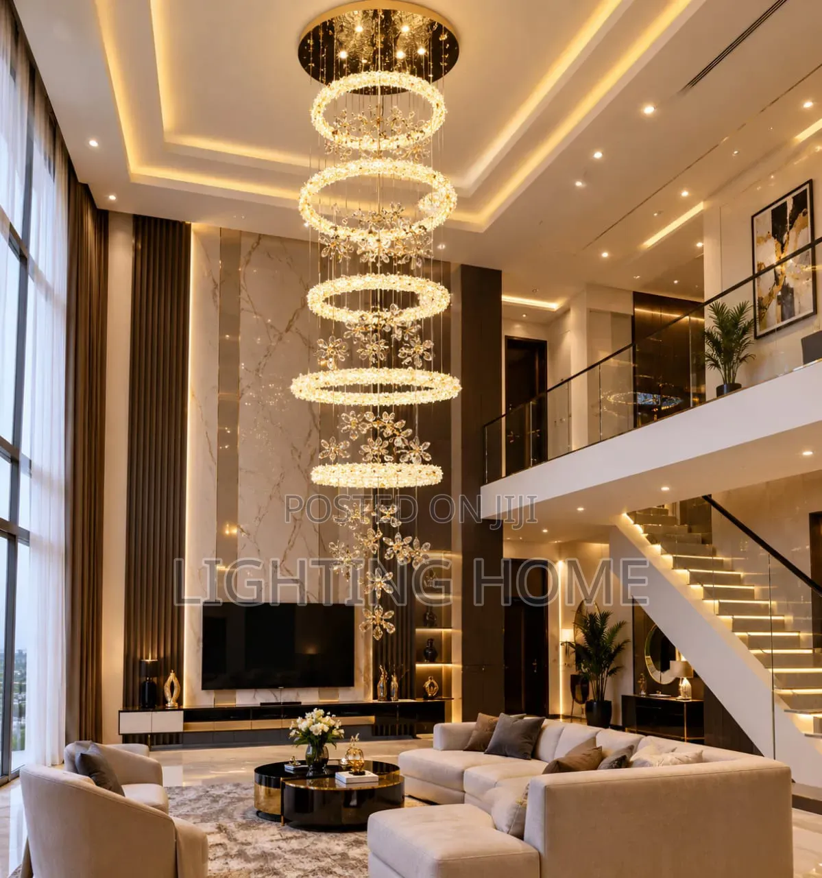 Led Crystal Pendant Light