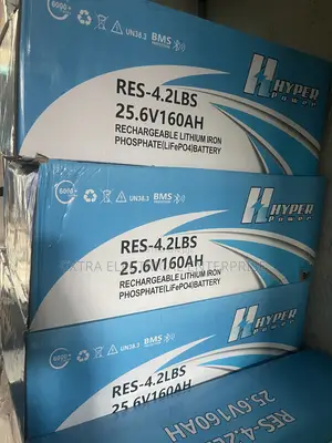 HYPER POWER RES-4.2LBS 25.6V 160Ah LiFePO4 Lithium Battery