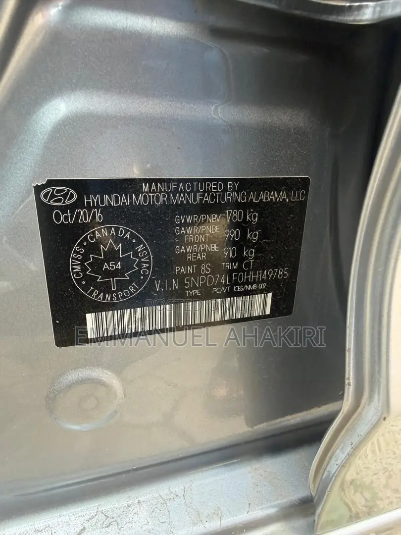 Hyundai Elantra 2017 Silver