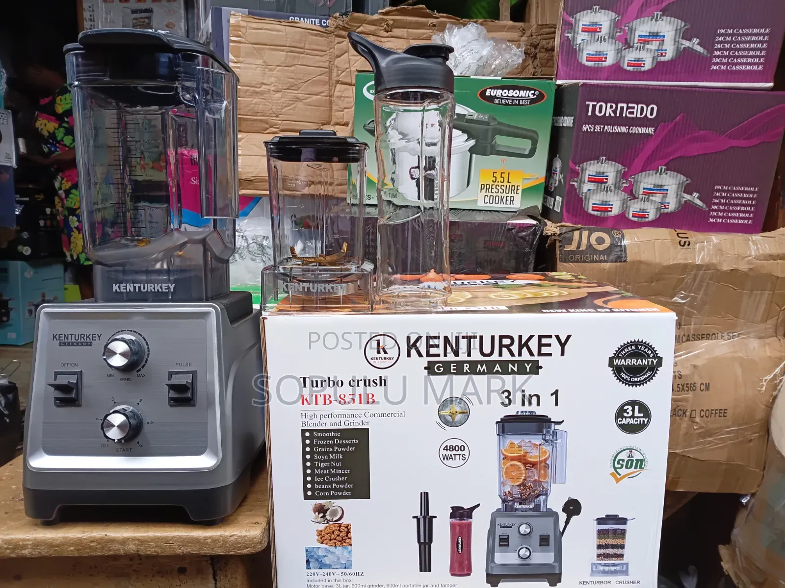 The Kenturkey Commercial Blender