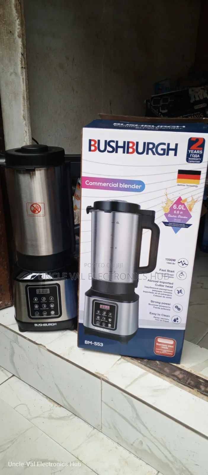 Bushburgh Commercial Blender 6l