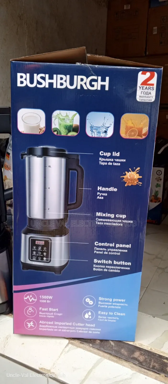 Bushburgh Commercial Blender 6l