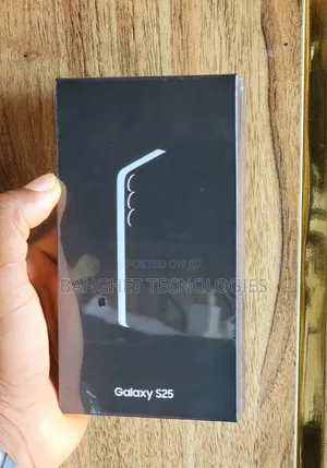 New Samsung Galaxy S25 256 GB Black