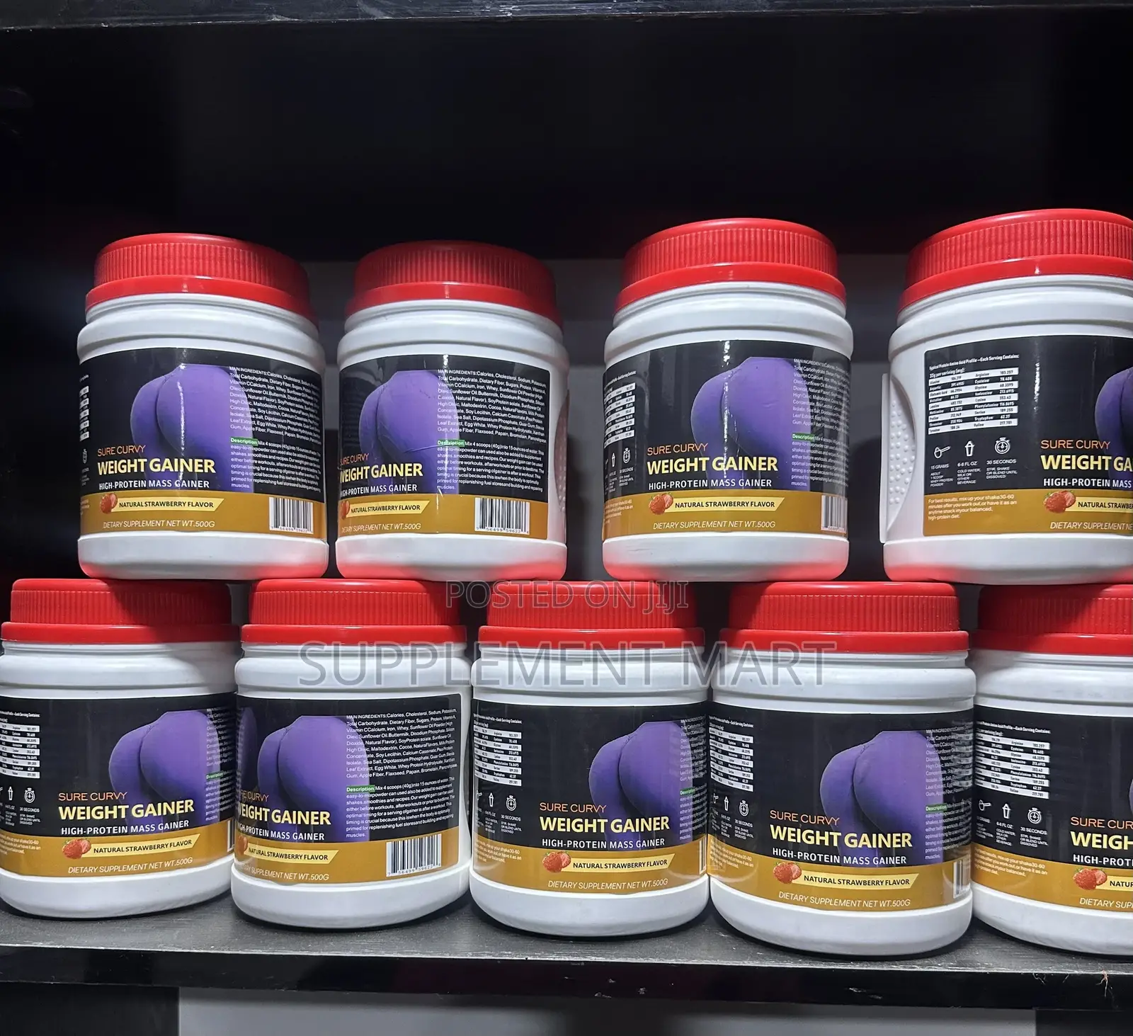 Sure Curvy Weight Gainer - High Protein Mass Gainer 500G