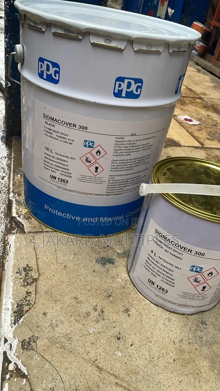 PPG Sigmacover 300 Coal Tar Epoxy Paint