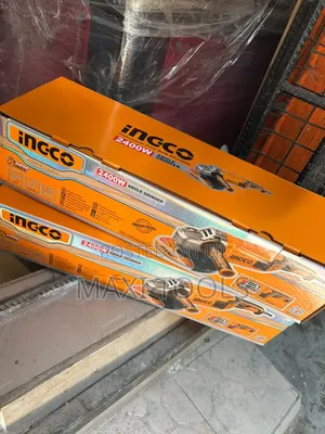 Ingco 2400W Angle Grinder (AG24008E) 9 Inches