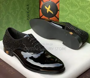 Gucci Quality Luxury Men Genuine Leather Cooperate Shoe