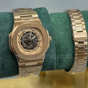 Patek Philippe Quality Luxury Men Automatic Engine Wristwatch