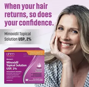 Minoxidil Women’s 2% Solution, Hair Thinning Treatment