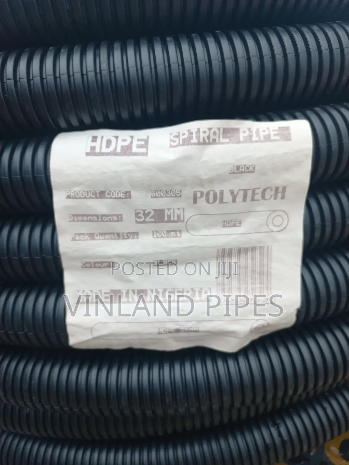 Vinland HDPE Spiral Pipes for Solar Installations