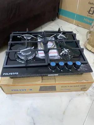 Polystar PV-JY60G4 4 Burner Gas Built-in Hob for Residential Kitchens