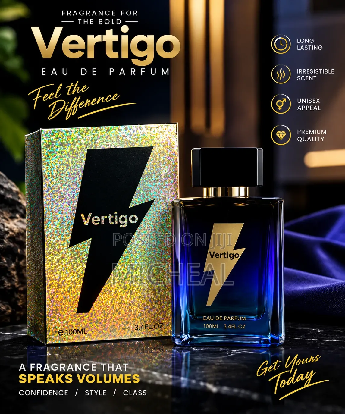 Vertigo Eau De Parfum - 100ml